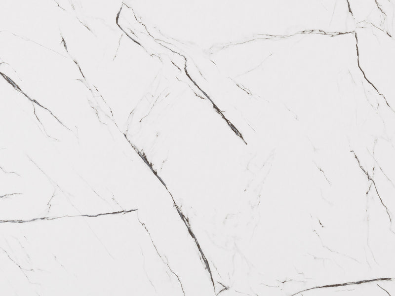 white marble Small Round Dining Table Ezra Collection detail image by CorLiving