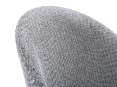 grey Curved Dining Chairs, Set of 2 Nyla Collection detail image by CorLiving#color_grey