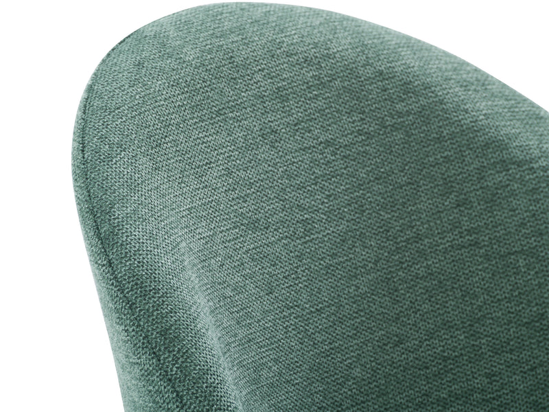 dark green Curved Dining Chairs, Set of 2 Nyla Collection detail image by CorLiving