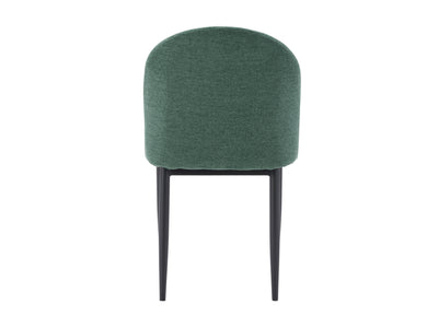 dark green Curved Dining Chairs, Set of 2 Nyla Collection product image by CorLiving#color_dark-green