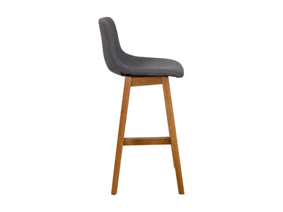 grey Wood Bar Stools Set of 2 Nora Collection product image by CorLiving#color_grey