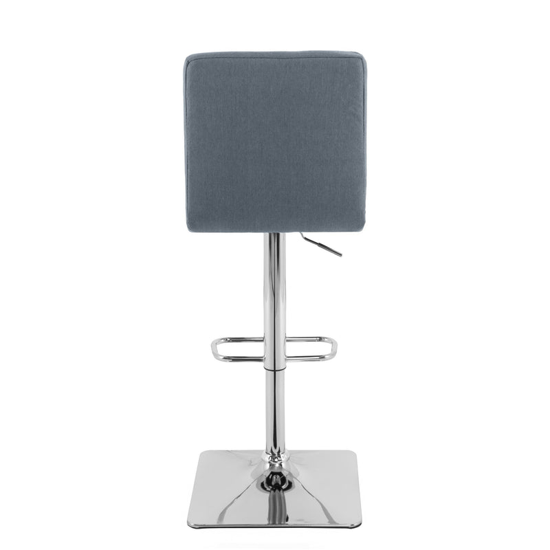blue grey High Back Bar Stools Set of 2 Quinn Collection product image by CorLiving