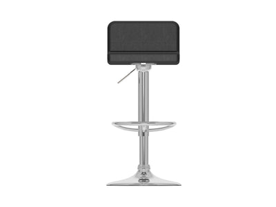 black Low Back Bar Stools Set of 2 Atlas Collection product image by CorLiving#color_black