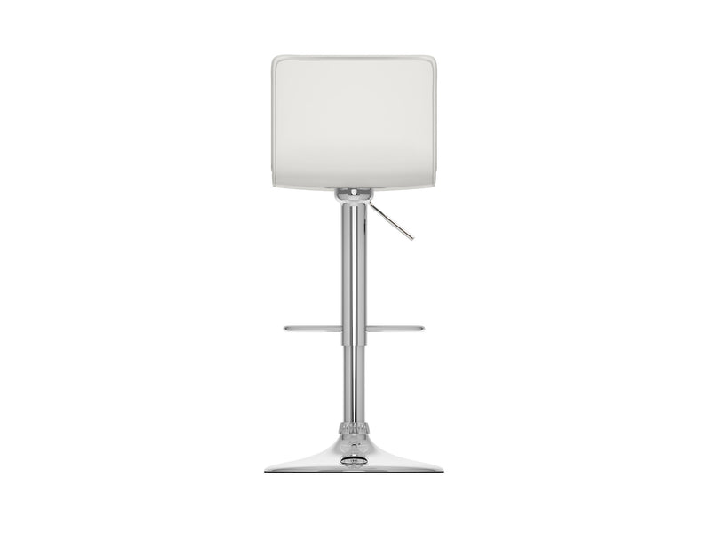 white Swivel Bar Stools Set of 2 Zion Collection product image by CorLiving