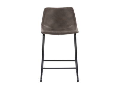 grey Metal Bar Stools Set of 2 Ryder Collection product image by CorLiving#color_grey