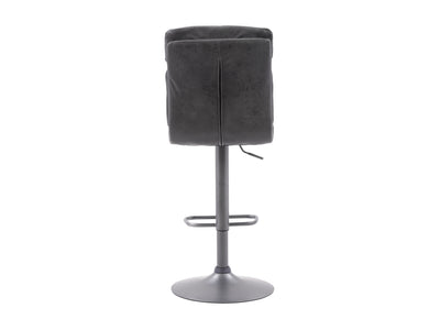 black Swivel Bar Stools Set of 2 Sawyer Collection product image by CorLiving#color_black