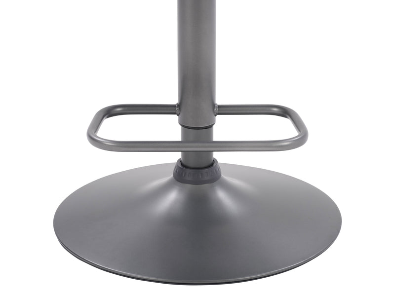 grey Swivel Bar Stools Set of 2 Preston Collection detail image by CorLiving