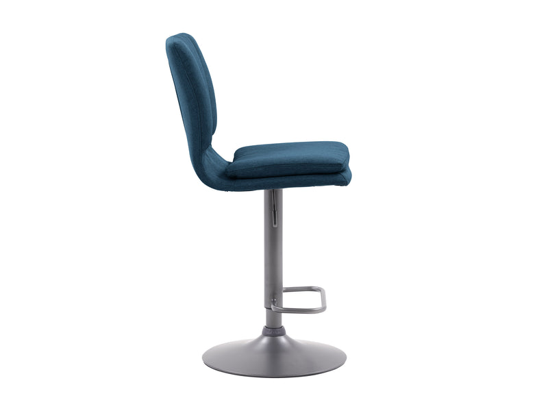 blue Swivel Bar Stools Set of 2 Preston Collection product image by CorLiving