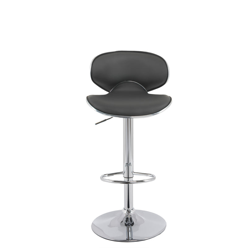 dark grey Dark Grey Bar Stools Set of 2 Marcus Collection product image by CorLiving