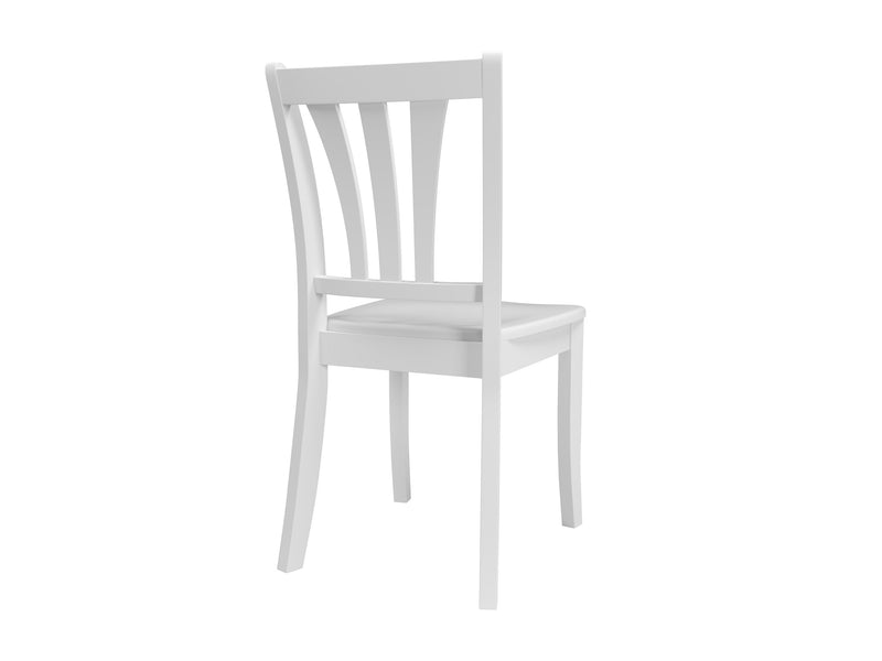 Dillon White Solid Wood Dining Chairs, Set of 2 product image