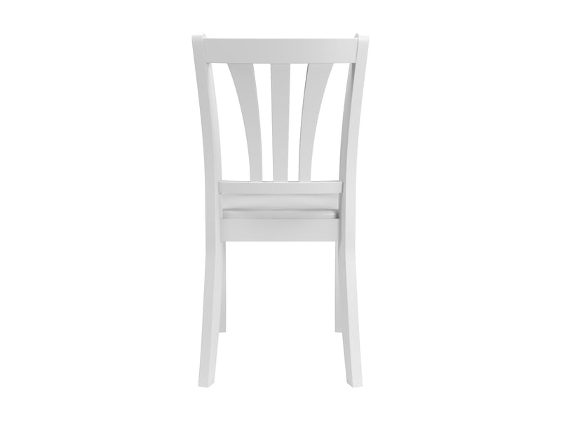 Dillon White Solid Wood Dining Chairs, Set of 2 product image