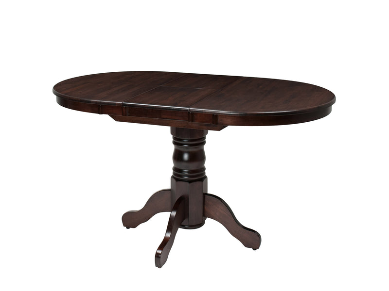 Dillon Cappuccino Extendable Oval Dining Table product image