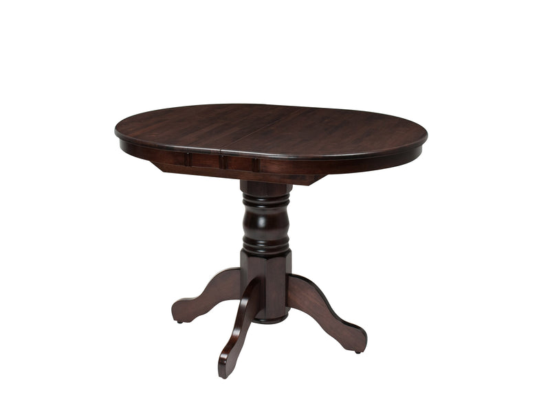 Dillon Cappuccino Extendable Oval Dining Table product image