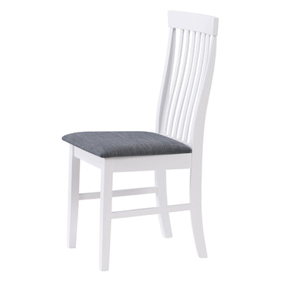 White Wooden Chairs, Set of 2 Michigan Collection product image by CorLiving#color_white
