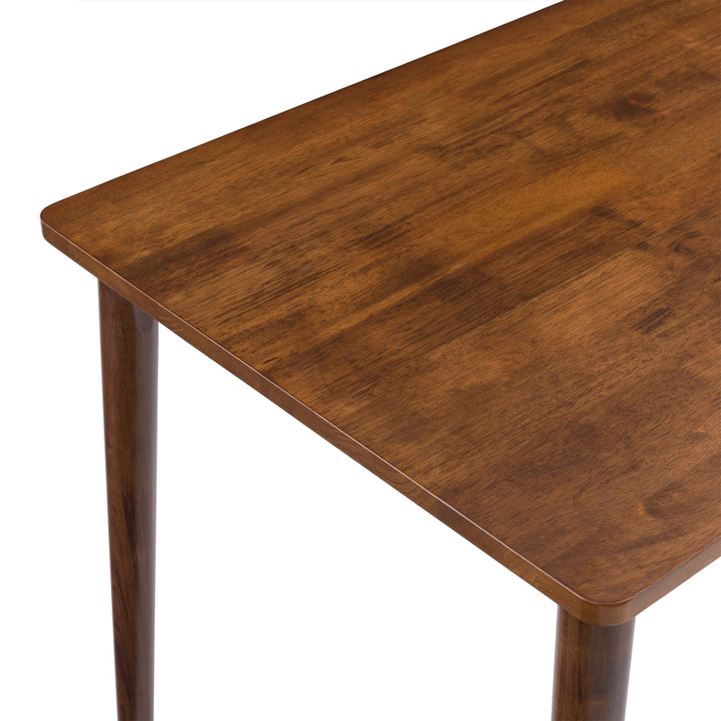 walnut Mid Century Dining Table Branson Collection detail image by CorLiving