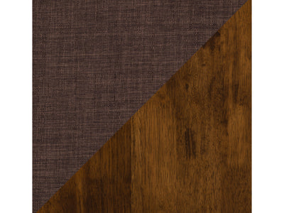 walnut 5pc Dining Set Branson Collection detail image by CorLiving#color_branson-walnut-and-tweed