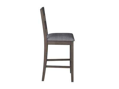 washed grey Counter Height Dining Chairs, Set of 2 Tuscany Collection product image by CorLiving#color_washed-grey