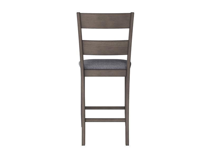 washed grey Counter Height Dining Chairs, Set of 2 Tuscany Collection product image by CorLiving