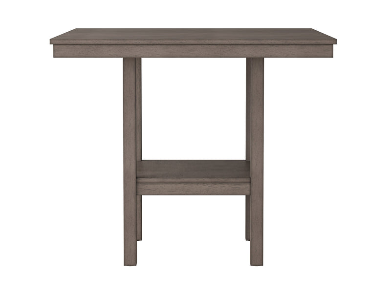 washed grey and grey 5 Piece Counter Height Dining Set Tuscany Collection detail image by CorLiving