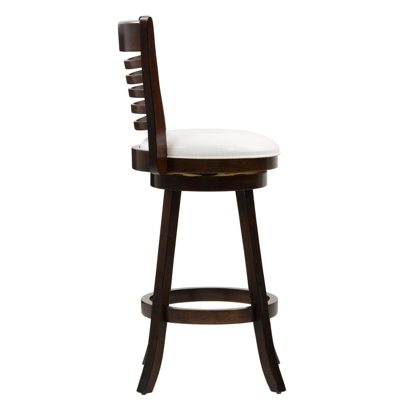 white Bar Height Bar Stools Set of 2 Willa Collection product image by CorLiving