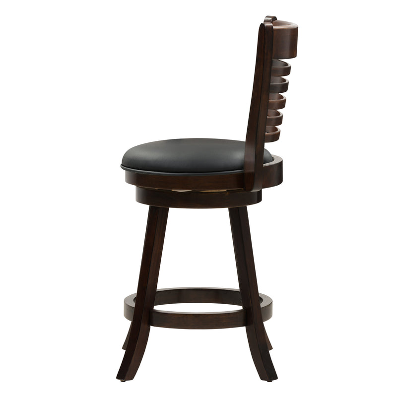black Counter Height Bar Stools Set of 2 Willa Collection product image by CorLiving