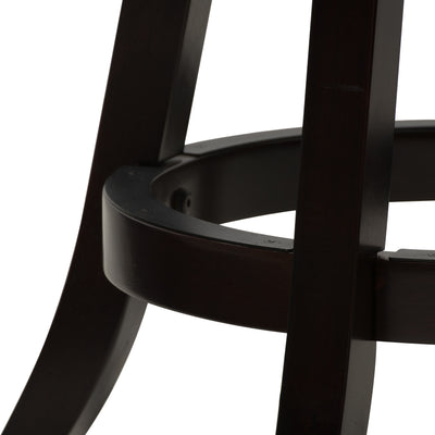 black Bar Height Bar Stools Set of 2 Willa Collection detail image by CorLiving#color_black
