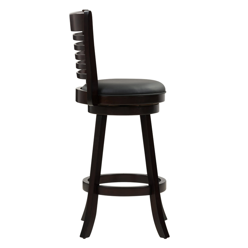 black Bar Height Bar Stools Set of 2 Willa Collection product image by CorLiving