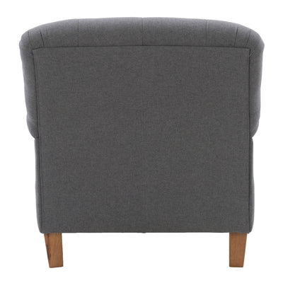 medium grey fabric Grey Armchair Hampton Collection product image by CorLiving#color_medium-grey-fabric