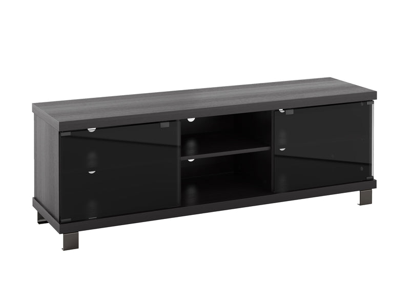 black TV Stand for TVs up to 75" Holland Collection product image by CorLiving