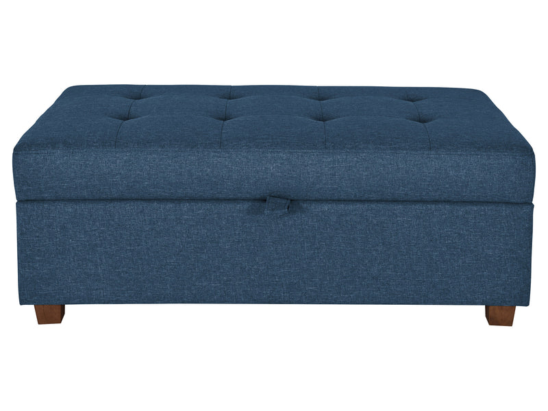blue Large Storage Ottoman Collection product image by CorLiving