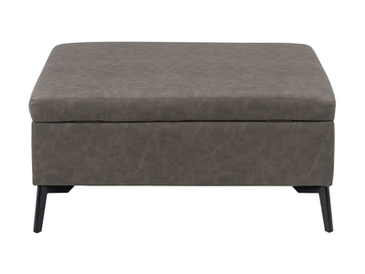grey Mid-Century Modern Ottoman Linden Collection product image by CorLiving#color_linden-grey