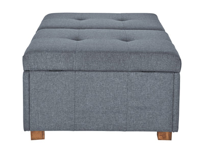 grey Double Storage Ottoman Bench Yves Collection product image by CorLiving#color_yves-grey