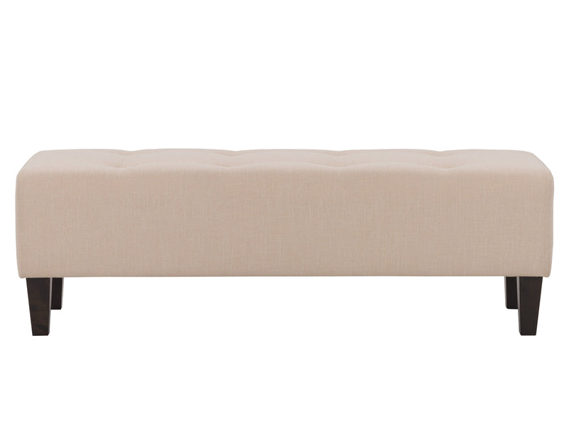 cream Accent Bench Raya Collection product image by CorLiving