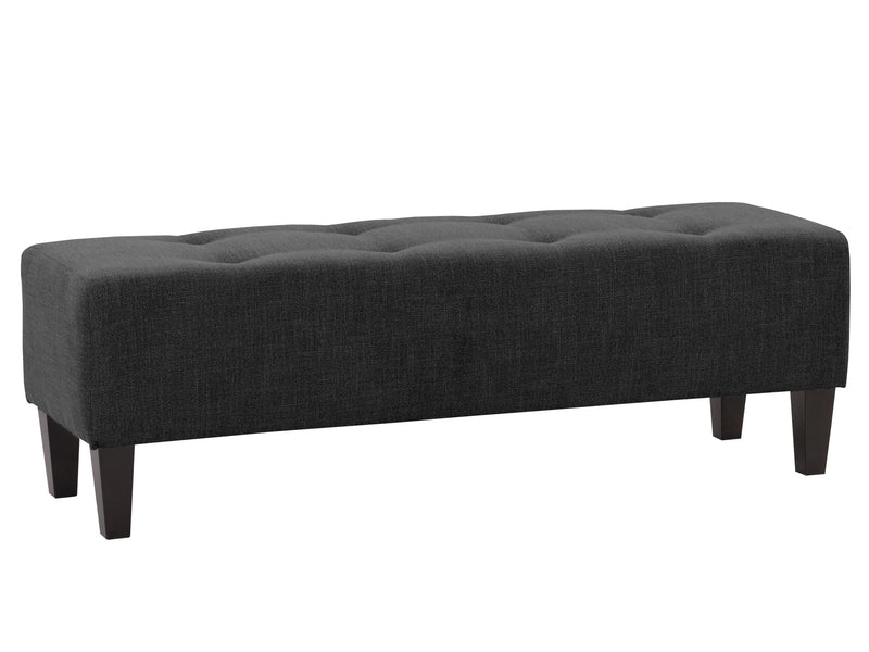 dark grey Accent Bench Raya Collection product image by CorLiving