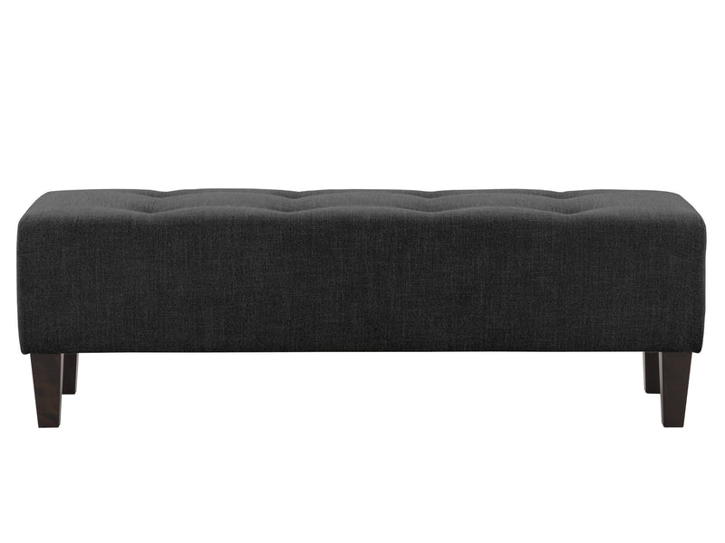 dark grey Accent Bench Raya Collection product image by CorLiving