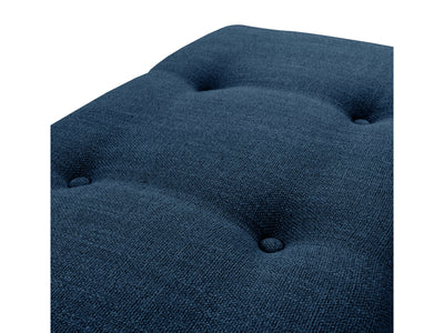 navy blue Accent Bench Raya Collection detail image by CorLiving#color_raya-navy-blue