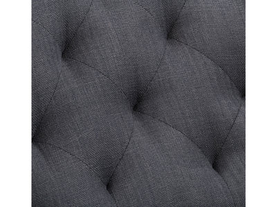 dark grey Modern Rocking Chair Freya Collection detail image by CorLiving#color_freya-dark-grey