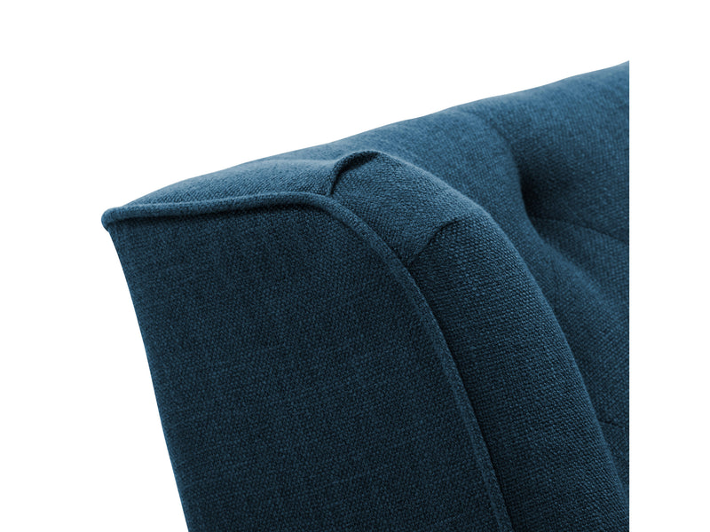 navy blue Modern Rocking Chair Freya Collection detail image by CorLiving