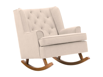 beige Modern Rocking Chair Freya Collection product image by CorLiving#color_freya-beige
