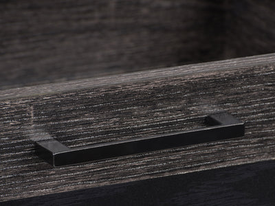 distressed carbon grey black duotone Farmhouse Console Table Joliet Collection detail image by CorLiving#color_distressed-carbon-grey-black-duotone