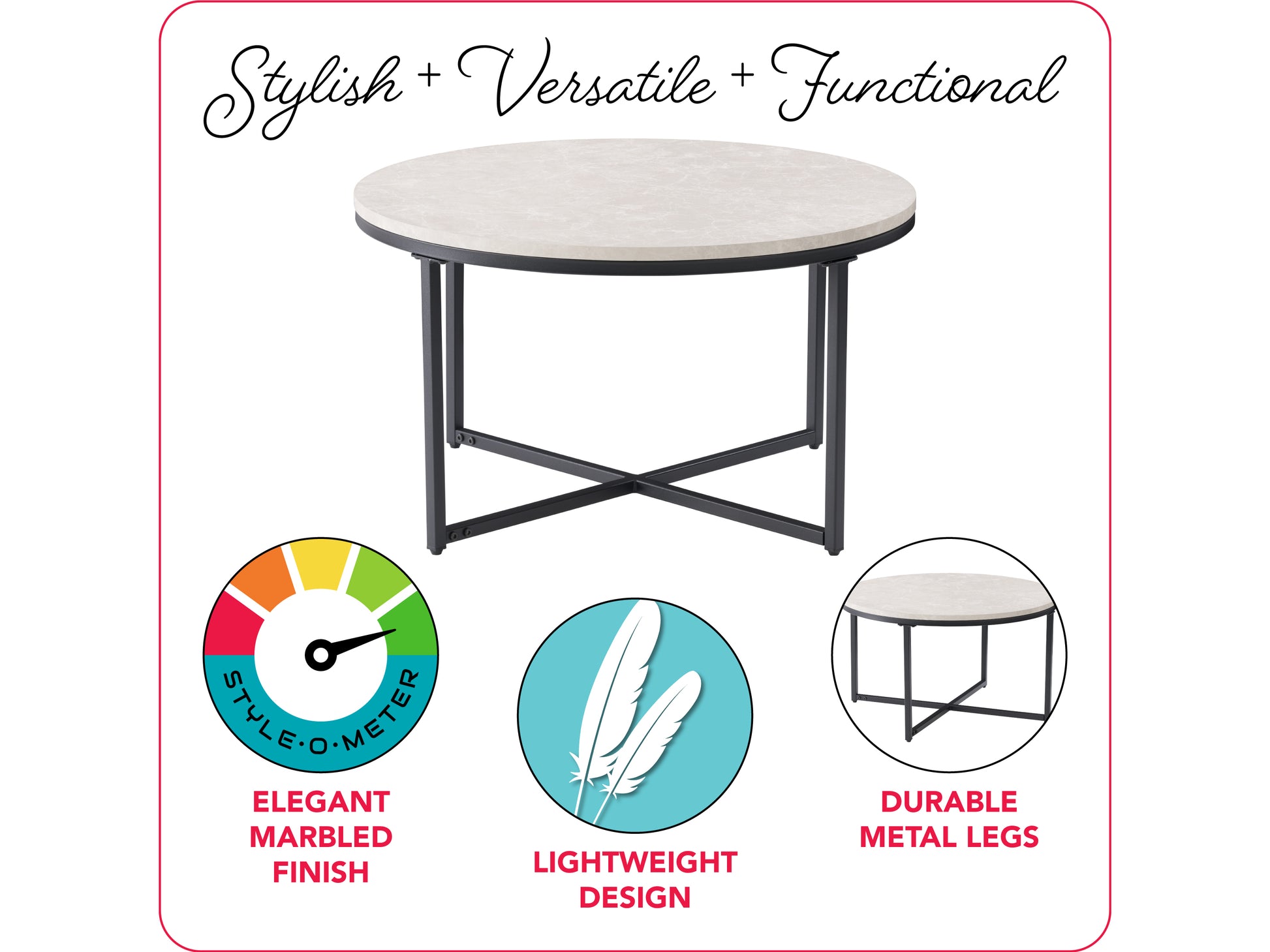 Modern wood round coffee table with natural finish, minimalist design, and sturdy metal base. Ideal for contemporary living rooms.