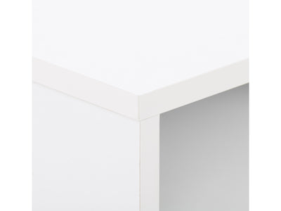 white Mid Century Desk Acerra Collection detail image by CorLiving#color_white
