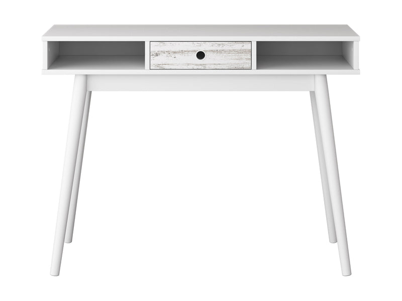 white Mid Century Desk Acerra Collection product image by CorLiving