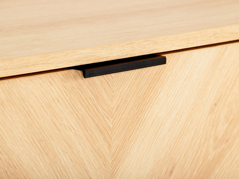 Light Wood TV Stand, TVs up to 85" Himari Collection detail image by CorLiving