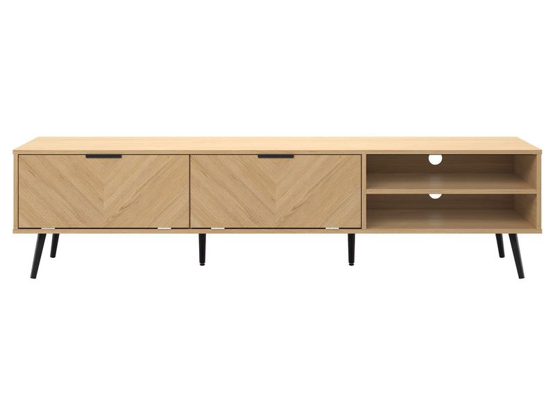 Light Wood TV Stand, TVs up to 85" Himari Collection product image by CorLiving