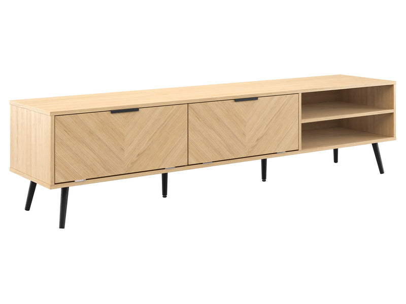 Light Wood TV Stand, TVs up to 85" Himari Collection product image by CorLiving