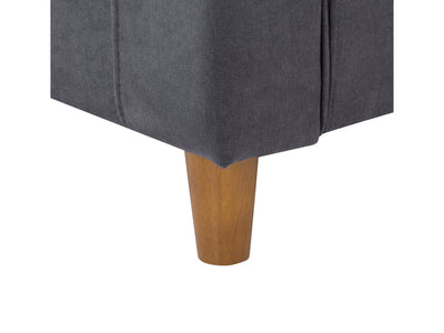 dark grey Modern Accent Chair Caroline Collection detail image by CorLiving#color_caroline-dark-grey