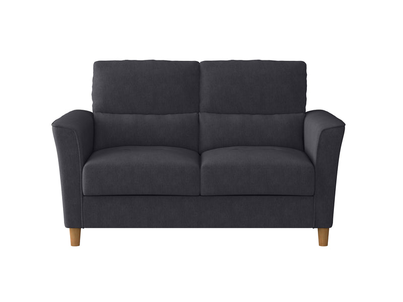 dark grey 2 Seater Sofa Loveseat Caroline Collection product image by CorLiving