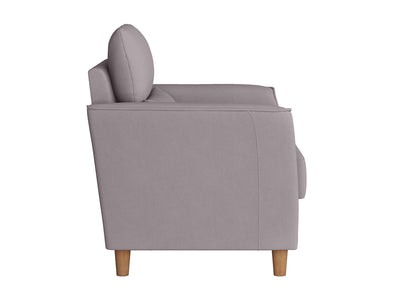 light grey Chair and a Half Caroline Collection product image by CorLiving#color_caroline-light-grey