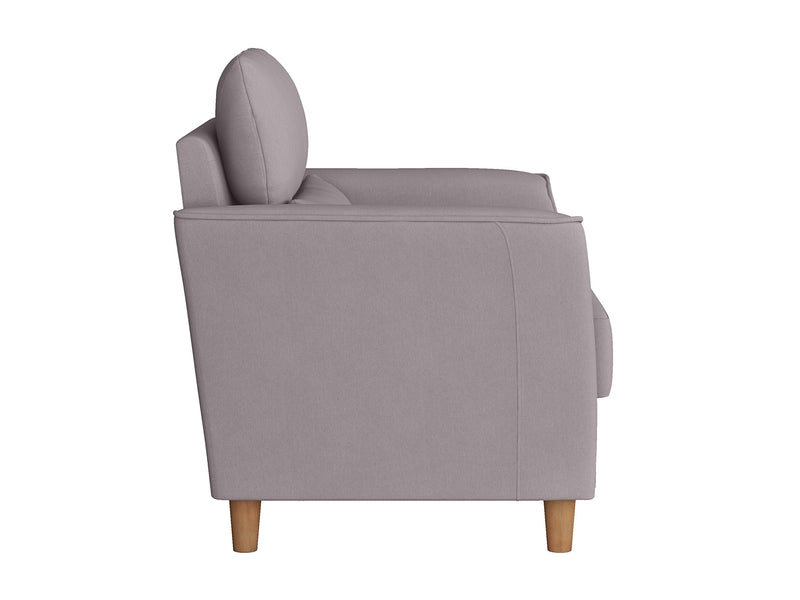 light grey Chair and a Half Caroline Collection product image by CorLiving